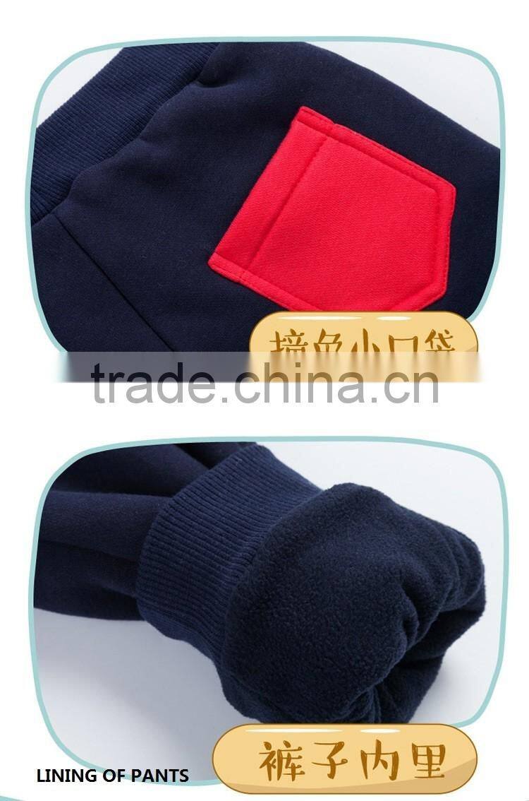 customize kids wear set fashion design children clothing kids winter clothes casual children boys clothes sets