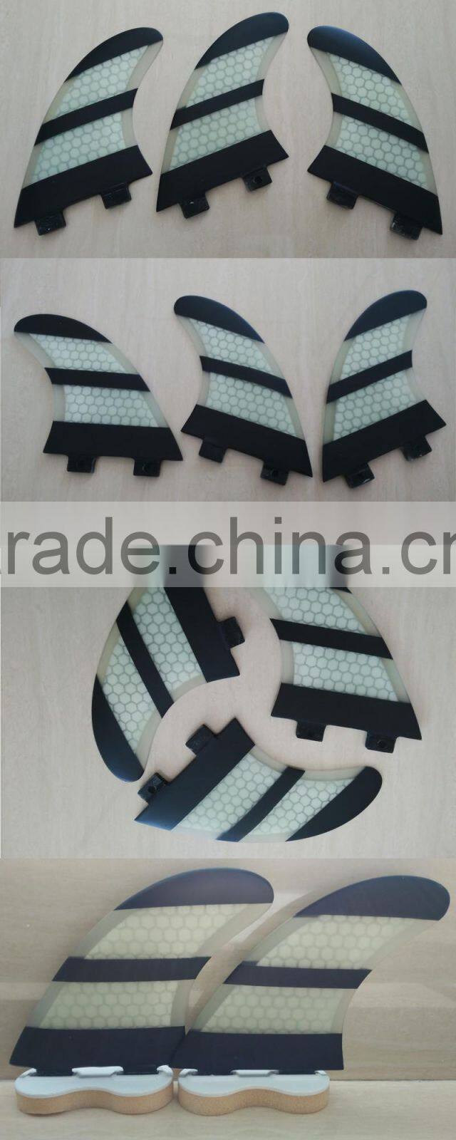 Water Sport Fins High Performance FCS Fins Tri Surf Fins Set On Sale