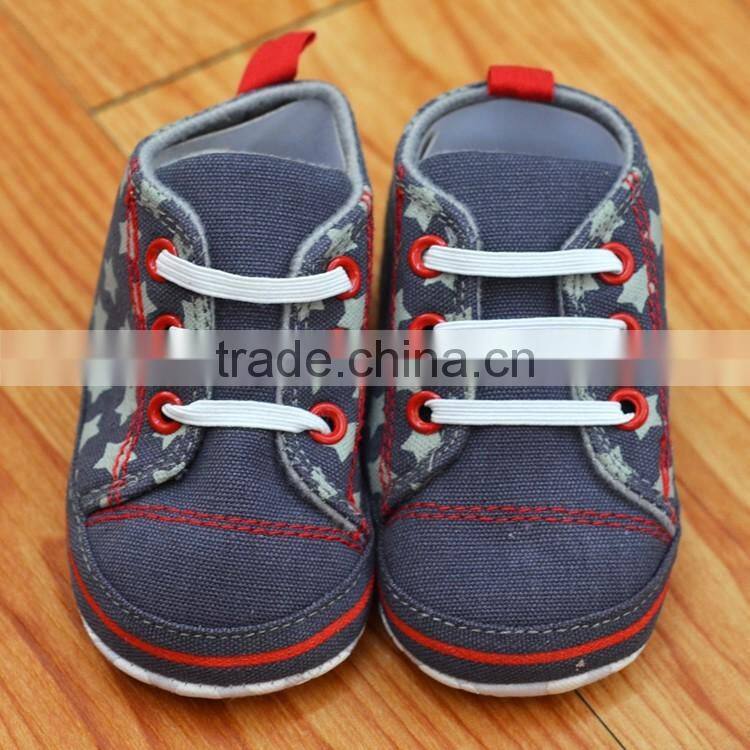 All star printed baby boys' casual sport prewalker