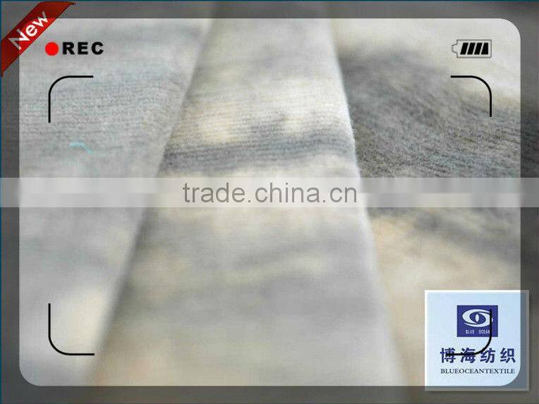 printed cotton velvet sofo fabric for upholstery