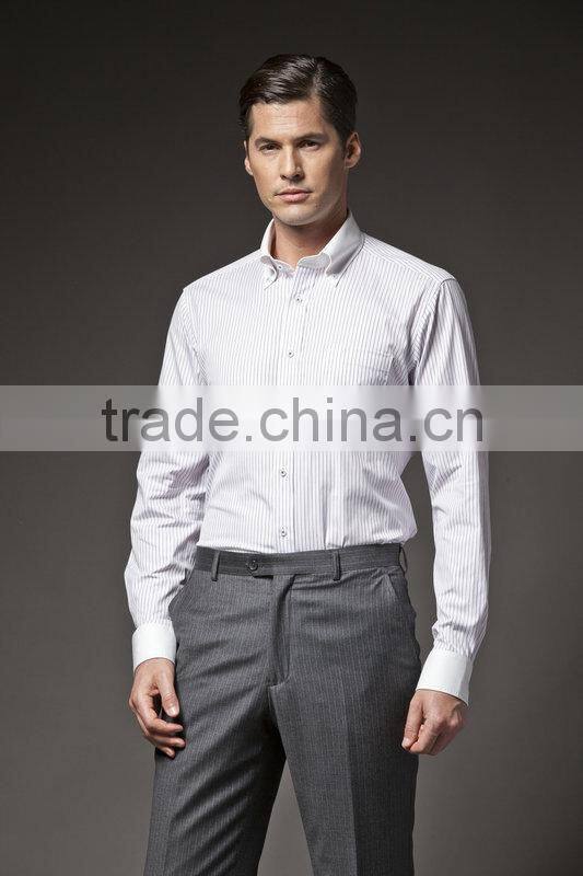 2015 New fashion Men's dress Shirt