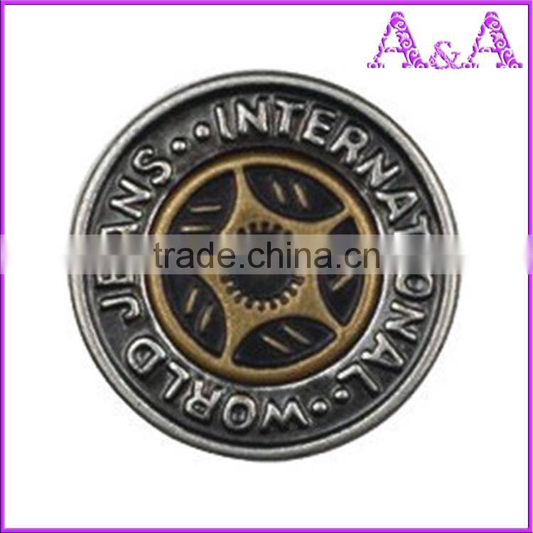 Customized Iron denim jeans button,jeans rivet button