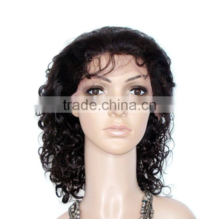 Brazilian Body Wave 100% Human Hair Cheap Lace Front Wig With Baby Hair