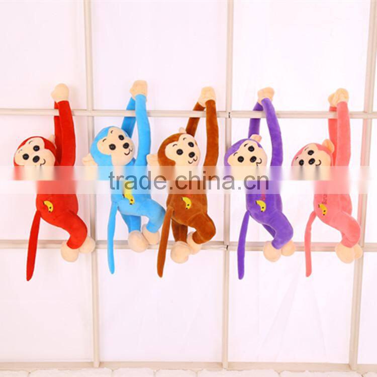 Cute High Quality Monkey Plush Toy Doll Gibbons Kids Gift Long Arms and Legs