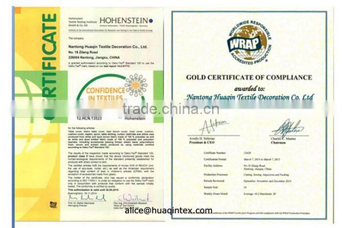 100% Spun Polyester Napkins And Tabletops Strip Spun poly Napkins