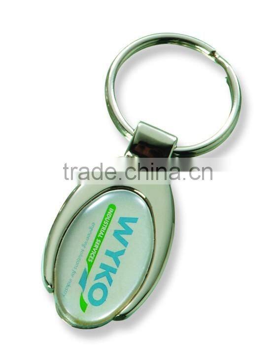 2016 Custom Wholesale Metal Blank Keychains