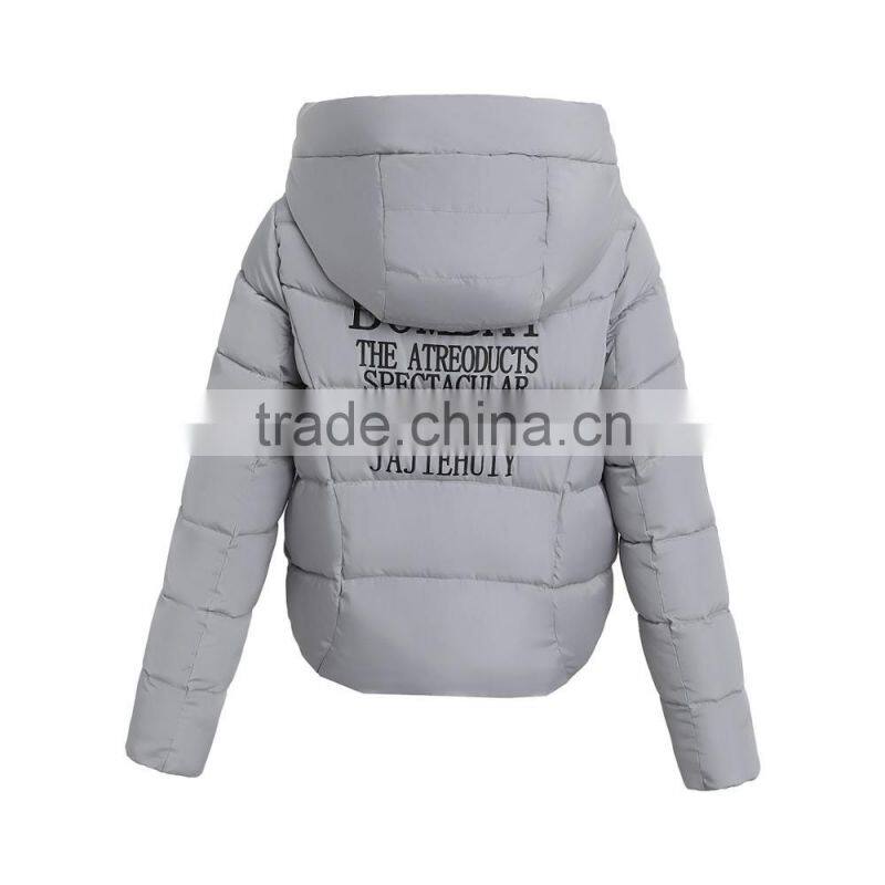 Female 2017 New Women's Winter Jacket Cotton Jacket Slim Parkas Ladies Coats