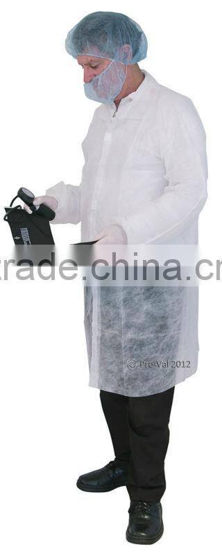 Hot sale designs, disposable coat, white lab coat
