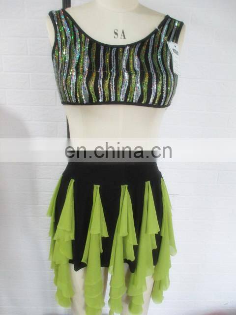 Latin Ballroom Dance Dress Free Size Belly Dance Costumes