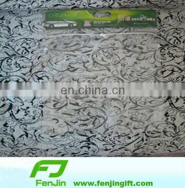 flat pvc bag with cardboard insert