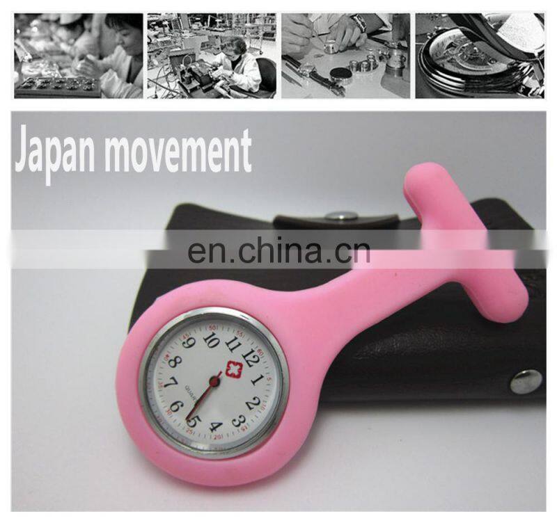 Finest Premiums Dolphin Shape Stainless Steel FOB Nurse Watch