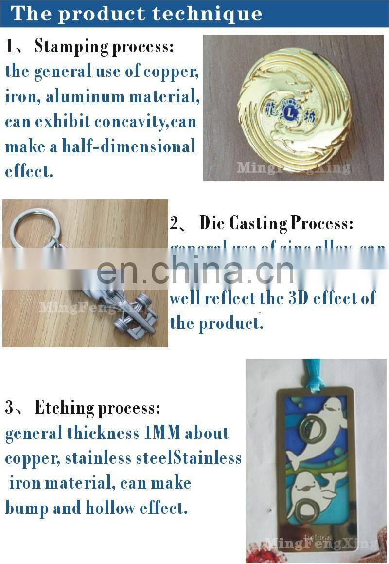 Free sample red plated money clip with spring