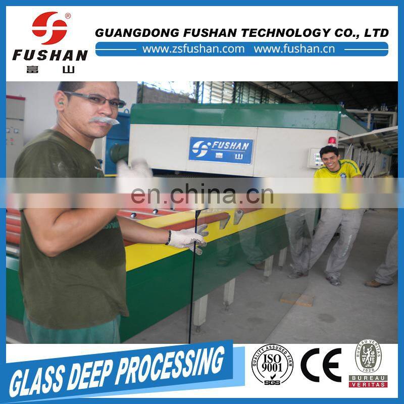 Low Price bent toughened glass machinery Fast Delivery