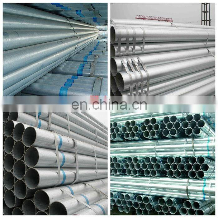 BS1387 Hot Dipped Galvanized Pipe, Galvanized Welded Steel Pipe