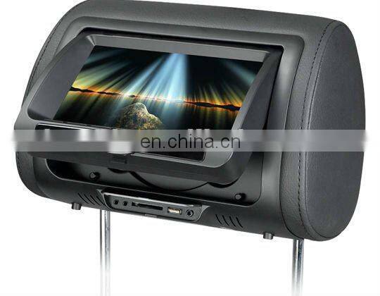 Tuch screen car headrest monitor with sd usb bluetooth
