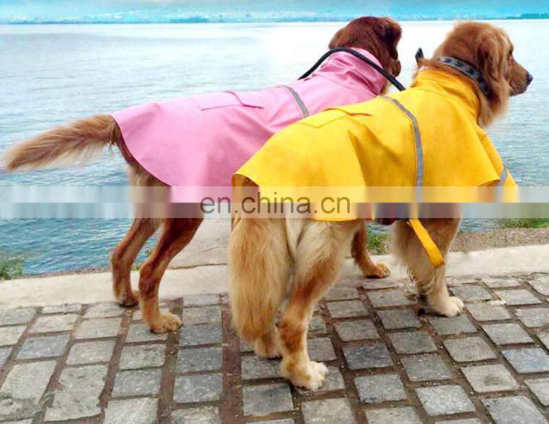 Top Quality Pet Dog Adjustable Pet Waterproof Raincoat