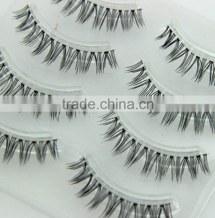2015 Hot sale!!! Pretty package false eyelashes wholesale false eyelashes crazy false eyelash