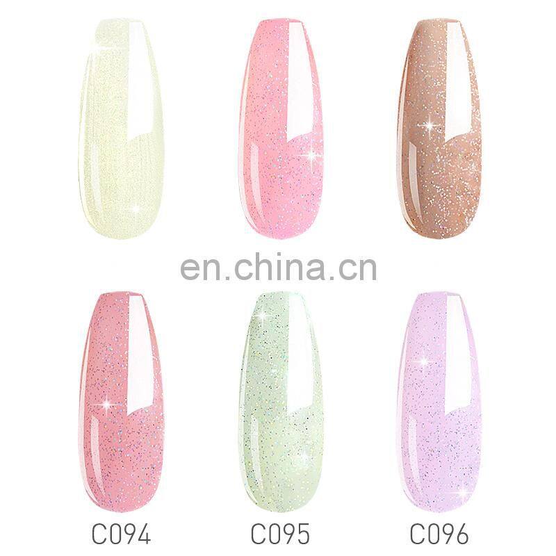 CANNI Free Sample 16ml Highlight Soak Off UV Gel Polish Super Shinny Nail Polish Glitter Varnish OEM/ODM