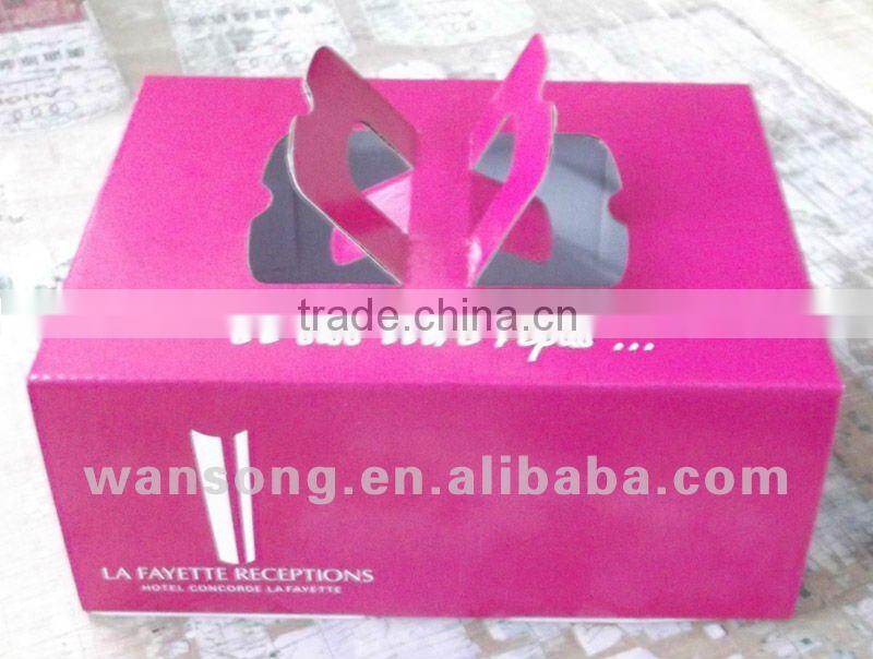 Corruagated board cake box