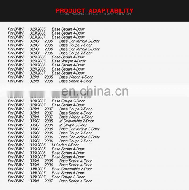 M3 Replacement  Carbon Fiber Side Mirror Cover for BMW 3 Series E90 E91 E92 E93 2005-2007