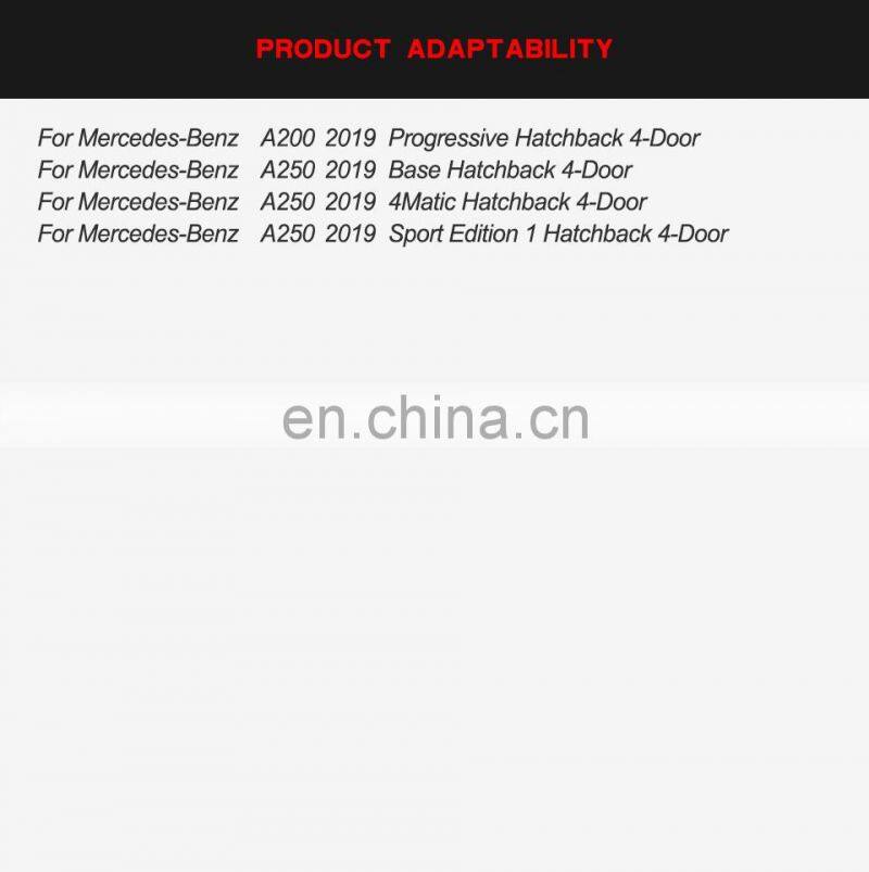 Carbon Fiber Roof Spoiler for Mercedes Benz A-Class W177 A250 A220 Hatchback 4-Door 2019-2020