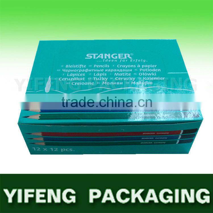 wholesale customized decorative paper pencil box ,pen box