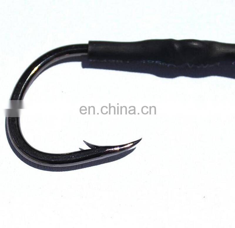 Amazon Super Strong PE Braided Line Saltwater Fishhook Assist Jigging Hook fishing hook with line