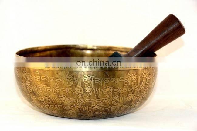 singing bowl for healthy meditation