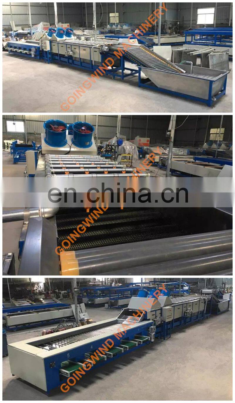 Automatic cherry tomato size grading sorting machine auto small tomatoes fruit lychee sizing sorter grader cheap price for sale