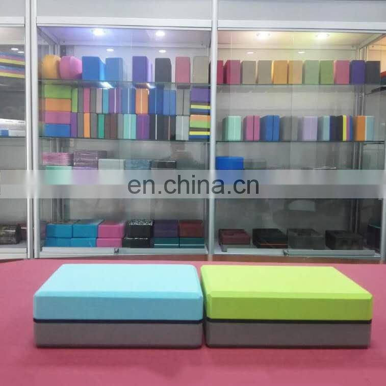New Custom Yoga Brick Yoga Blocks Supportive, Soft Non-Slip Foam Surface For Yoga, Pilates, Meditation