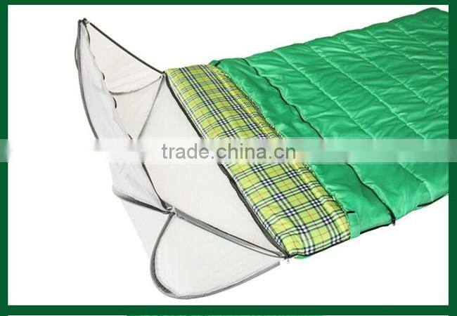 King Size Family Sleeping Bag with Head Mosquito Net