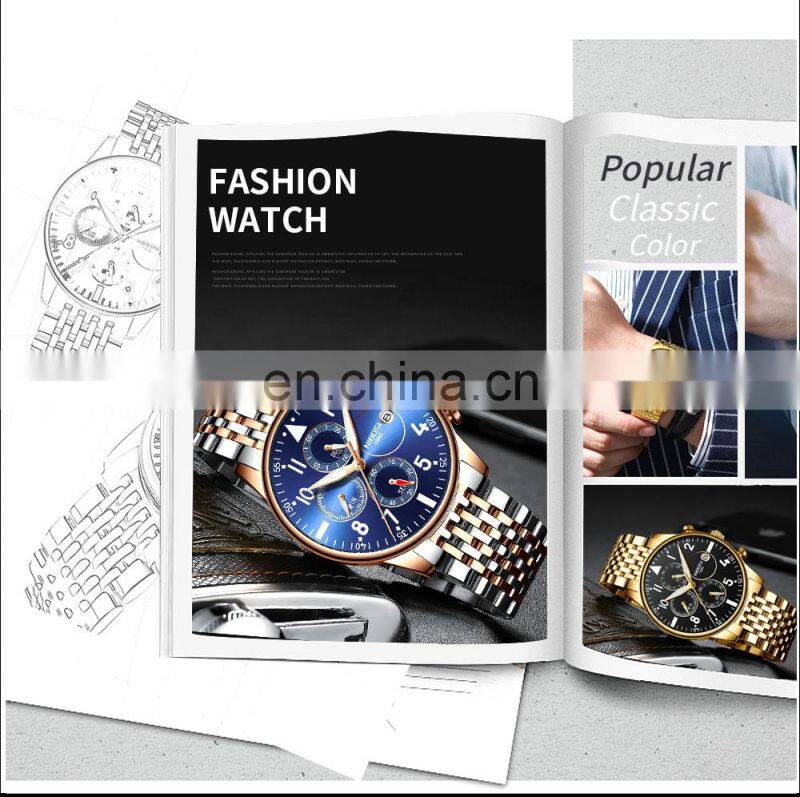 NIBOSI Mens Watches Waterproof Quartz Business Men Watch Top Brand Luxury Clock Casual Military Sport Watch Relogio Masculino