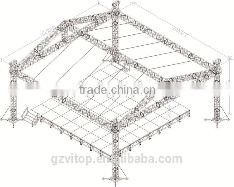 lift truss system, truss tower, aluminum light truss