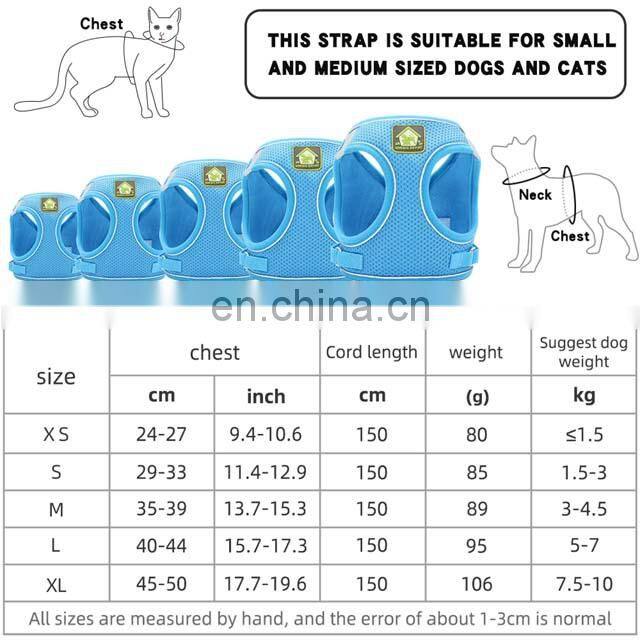 Adjustable Dog Accessories Dog Backpack Harness