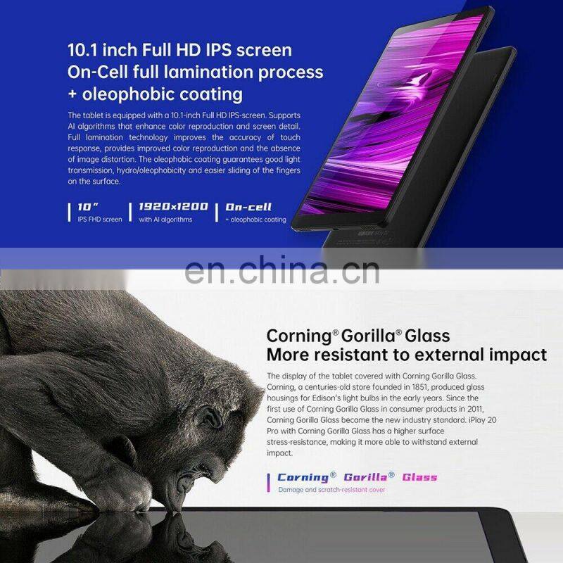 ALLDOCUBE iPlay 20 Pro 4G Call Tablet 10.1 inch 6GB+128GB Android 10 Support Google Play