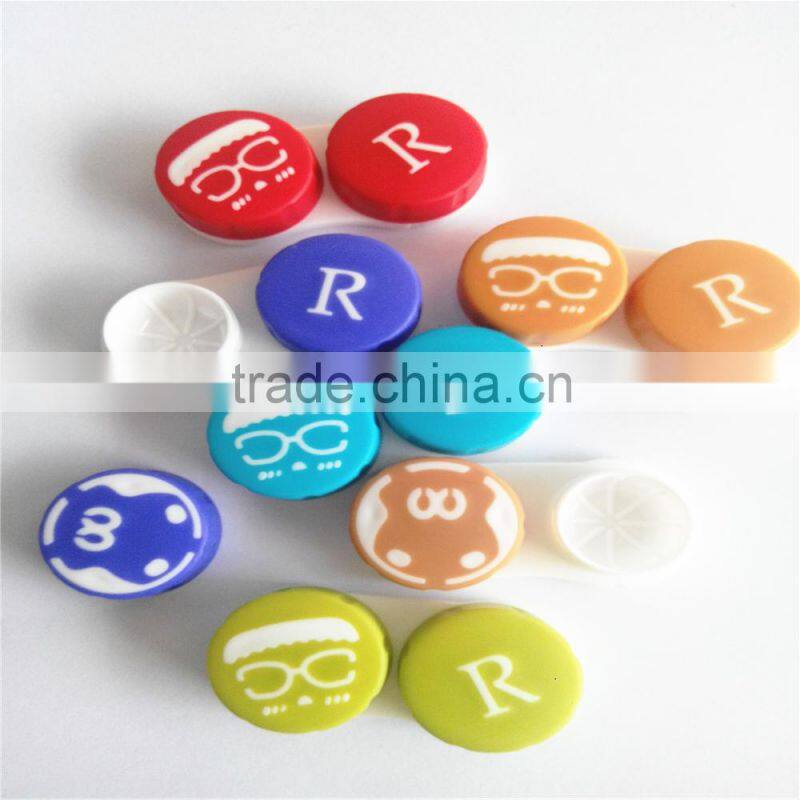 wholesale animal lens case for contact lens 22mm