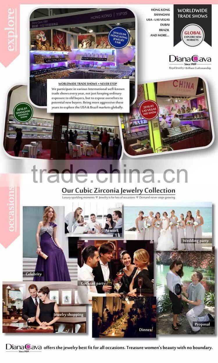 Top Quality Dongguan Factory White Gold Plated CZ Simple Fashion Jewelry Nice Ring