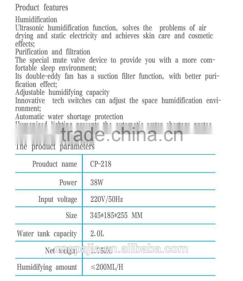 ultrasonic diffuser humidifier aromatherapy nebulizer