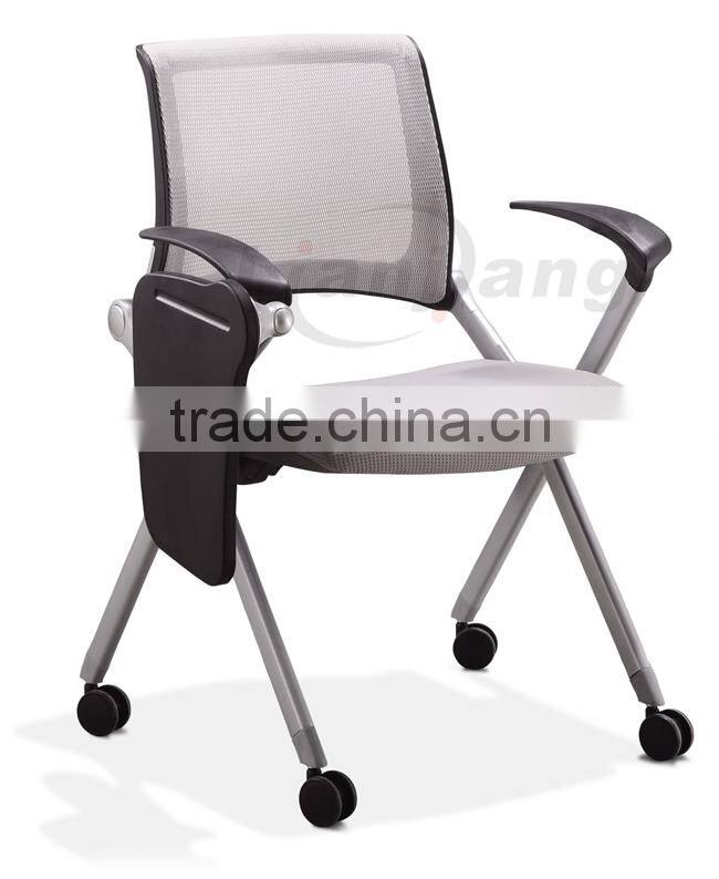 University office meeting chair with tablet arm