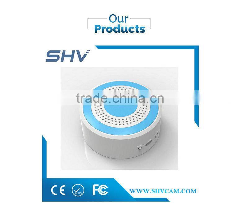 Wireless alarm or siren with strobe