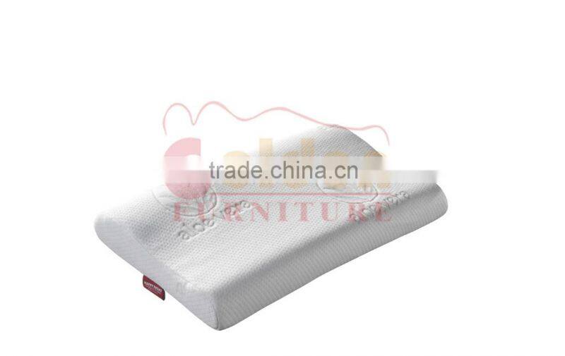 Health care bamboo memory foam pillow in travel use and home use