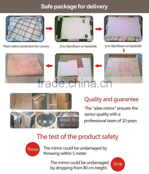 Dressing mirror 4mm high reflective full length dressing glass mirror