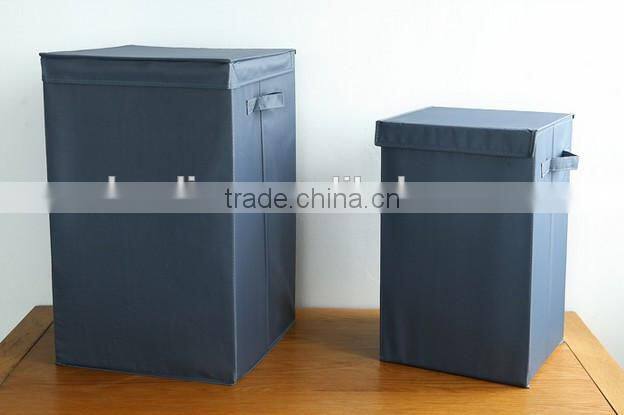 Oxford Storage Box With Lid Closet Organizer Fabric Storage Bin