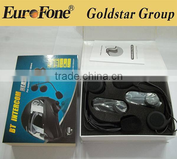 2016 NEW ARRIVAL motorcycle bt interphone intercom,bluetooth intercom headset for helmet