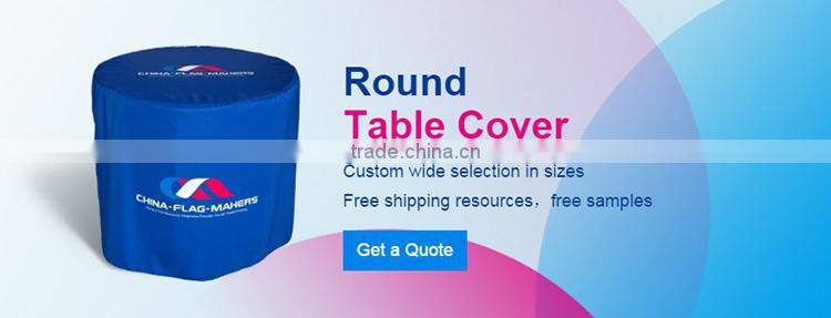 cheap polyester round tablecloth , 120 round tablecloth