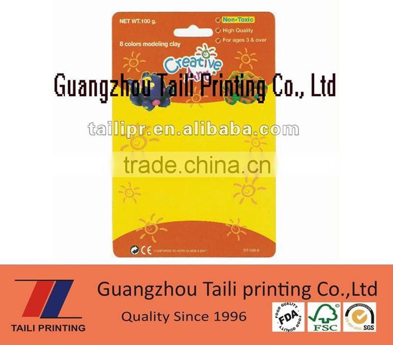 New design paper blister card custom