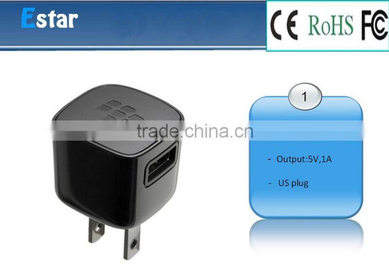 High Speed Wall Charger US 5V 1A USB wall charger for smartphones
