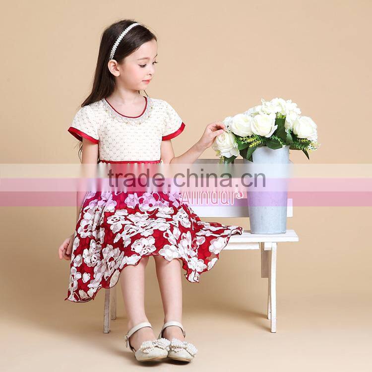 Girls Fashion Casual Frock Designs Dresses for Children 7 Years