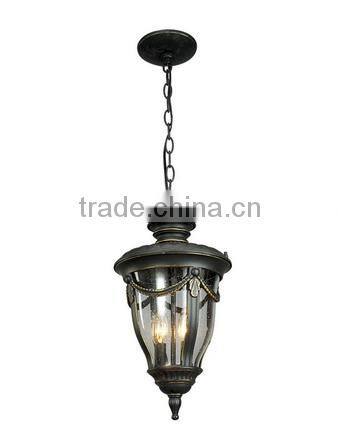 European style aluminum outdoor classic pendant light
