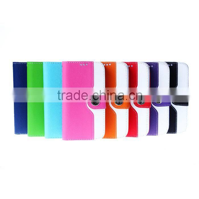 New Arrival Flip Wallet Stand PU Case for Samsung S3/S4